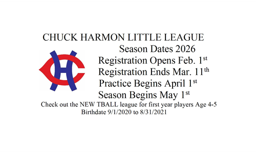 Season Opening Dates